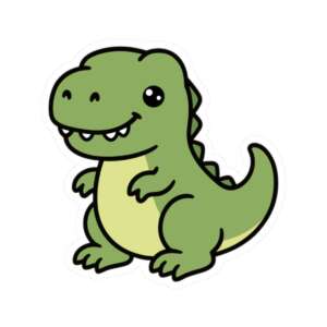 T-Rex Dino Sticker