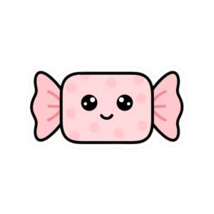 Polka Dot Candy Sticker