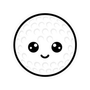 Golf Ball Sticker
