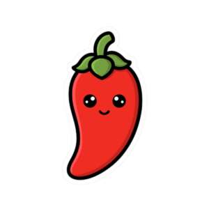 Red Pepper Sticker