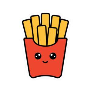 French Fries Sticker