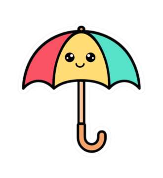 Umbrella Sticker