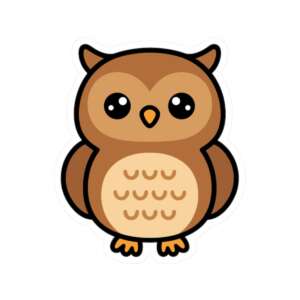Owl Sticker