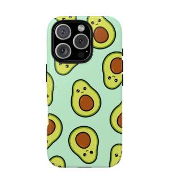 Avocado Pattern Phone Case