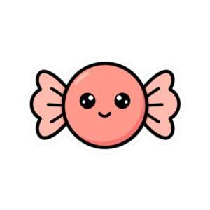 Round Candy Sticker