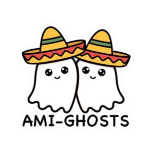 Ami-Ghosts Sticker
