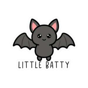 Little Batty Bat Sticker