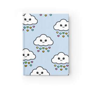 Love Rain Cloud Hardcover Journal