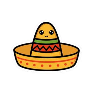 Sombrero Sticker
