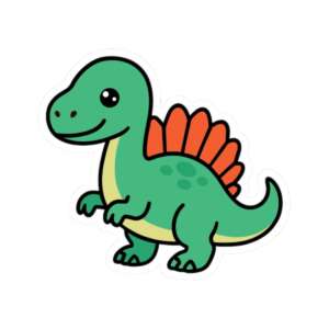 Spinosaurus Dino Sticker