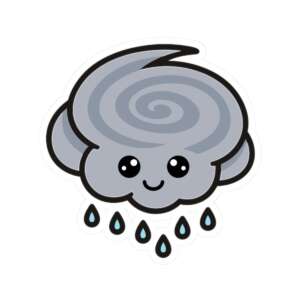 Hurricane Sticker