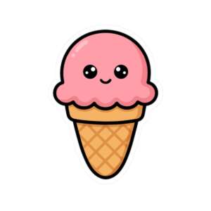 Ice Cream Sticker