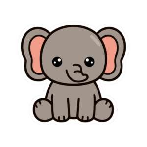 Elephant Sticker