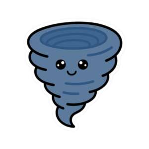 Tornado Sticker
