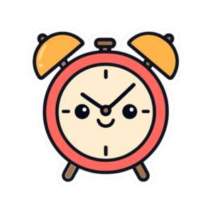 Alarm Clock Sticker