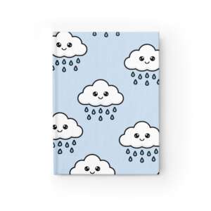 Rain Cloud Hardcover Journal