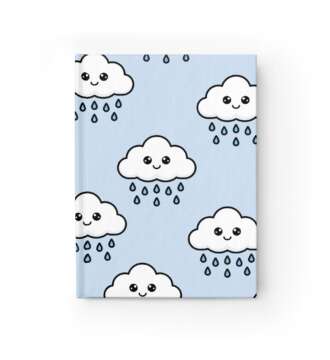 Rain Cloud Hardcover Journal