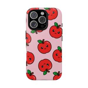 Red Apple Pattern Phone Case