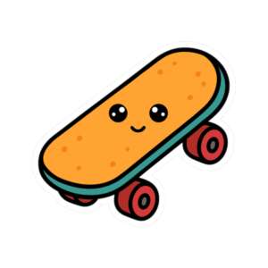 Skateboard Sticker