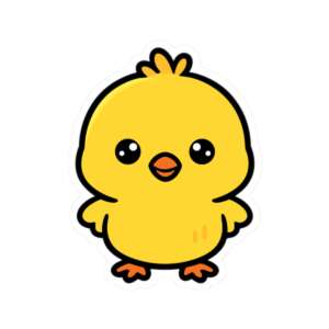 Chick Sticker