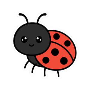 Ladybug Sticker