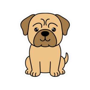 English Mastiff Dog Sticker