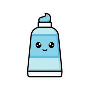 Toothpaste Sticker