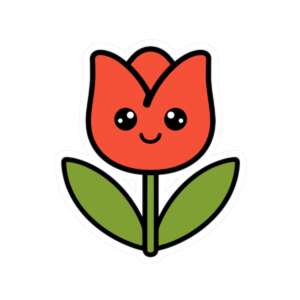 Tulip Flower Sticker