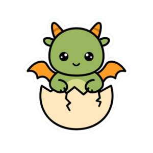 Dragon Hatchling Sticker