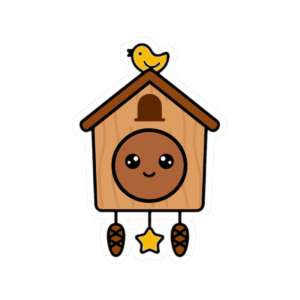 Cuckoo Clock Sticker