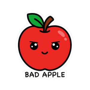 Bad Apple Sticker
