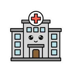 Hospital Sticker