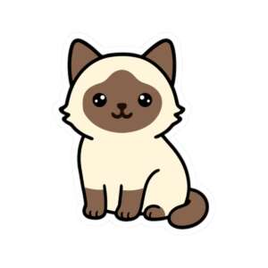 Siamese Cat Sticker