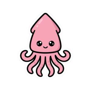 Squid Sticker