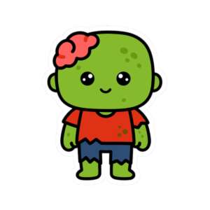 Zombie Sticker