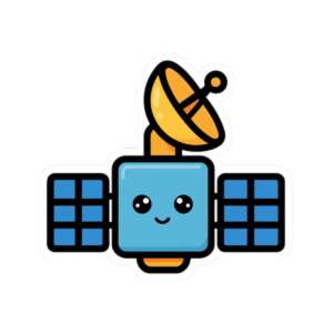 Satellite Sticker