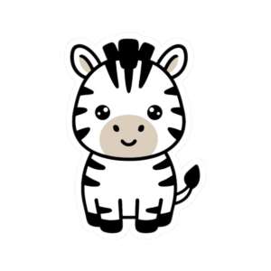 Zebra Sticker