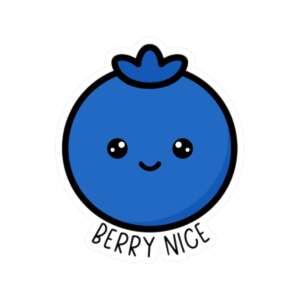 Berry Nice Blueberry Sticker