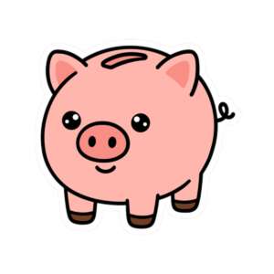 Piggy Bank Sticker