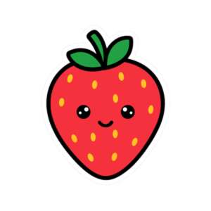 Strawberry Sticker