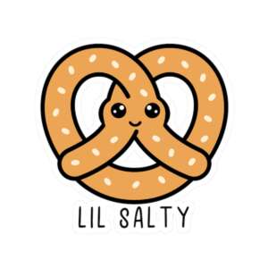 Lil Salty Pretzel Sticker