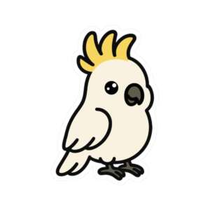 Cockatoo Bird Sticker