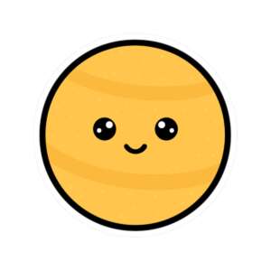 Venus Planet Sticker