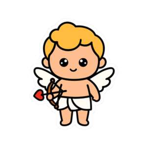 Cupid Sticker