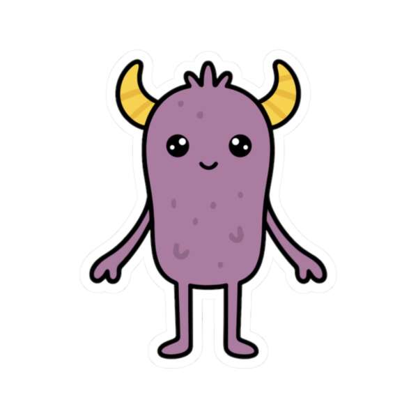Purple Monster Sticker