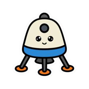 Planetary Lander Sticker