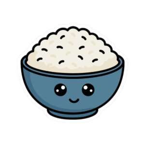 Bowl of Rice Sticker
