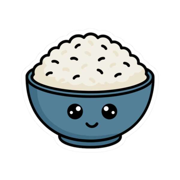 Bowl of Rice Sticker