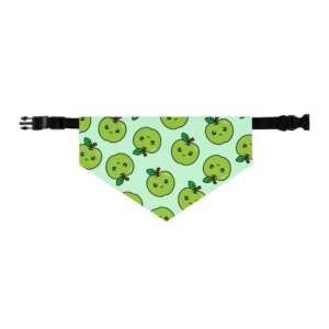 Green Apple Pet Bandana Collar