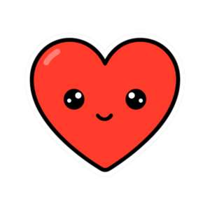 Heart Sticker